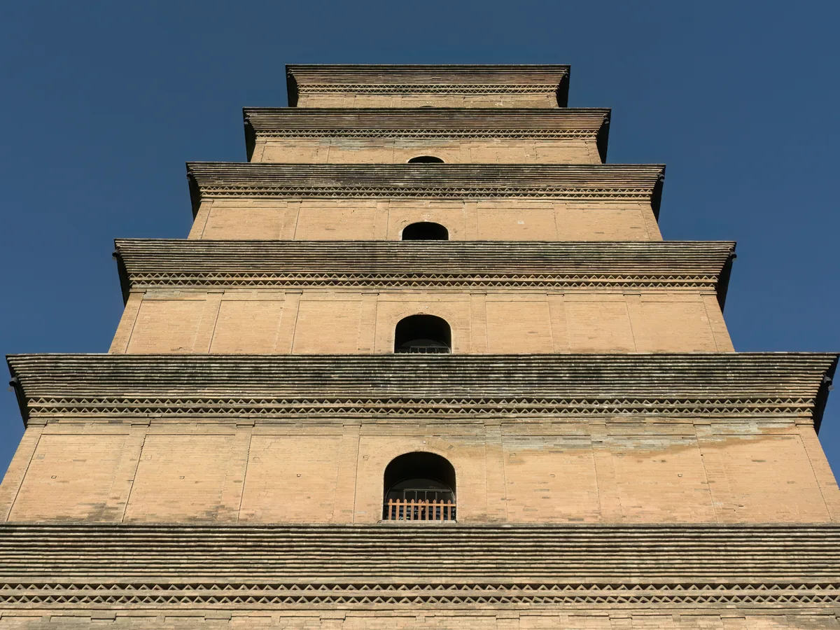 Velká pagoda divokých hus v Xi'anu, Čína